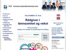 Tablet Screenshot of norway-corporate-services.com